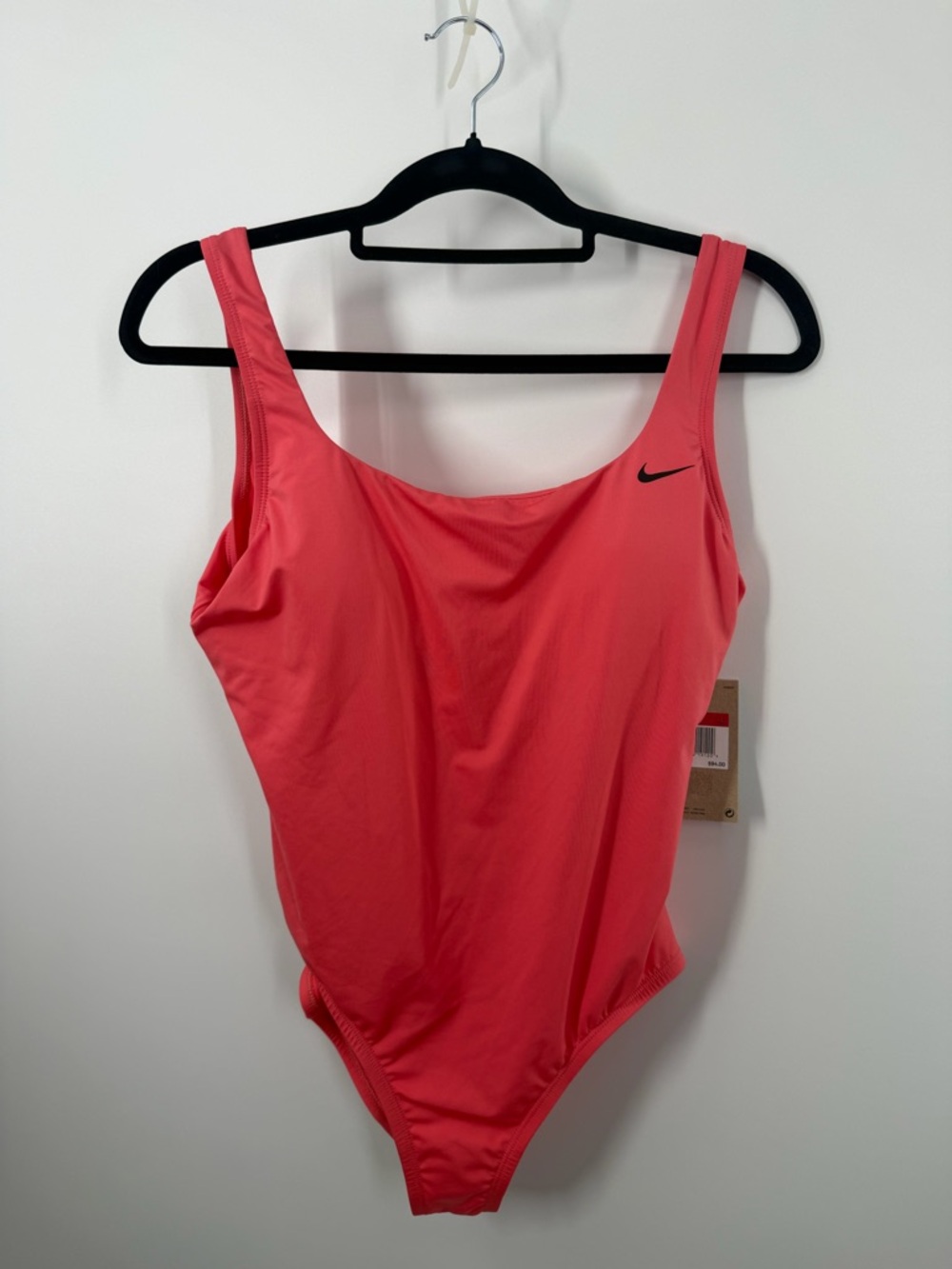 NWT Nike Essential U-Back One Piece Coral Swimsuit